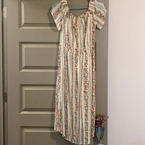 Off the shoulder dress